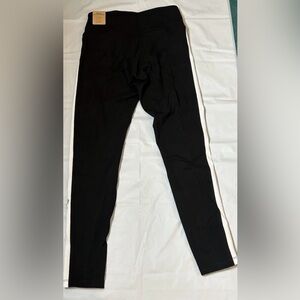Victorias Secret Pink Cotton High-Waist Leggings 26734408 Size L Black Wht Logo
